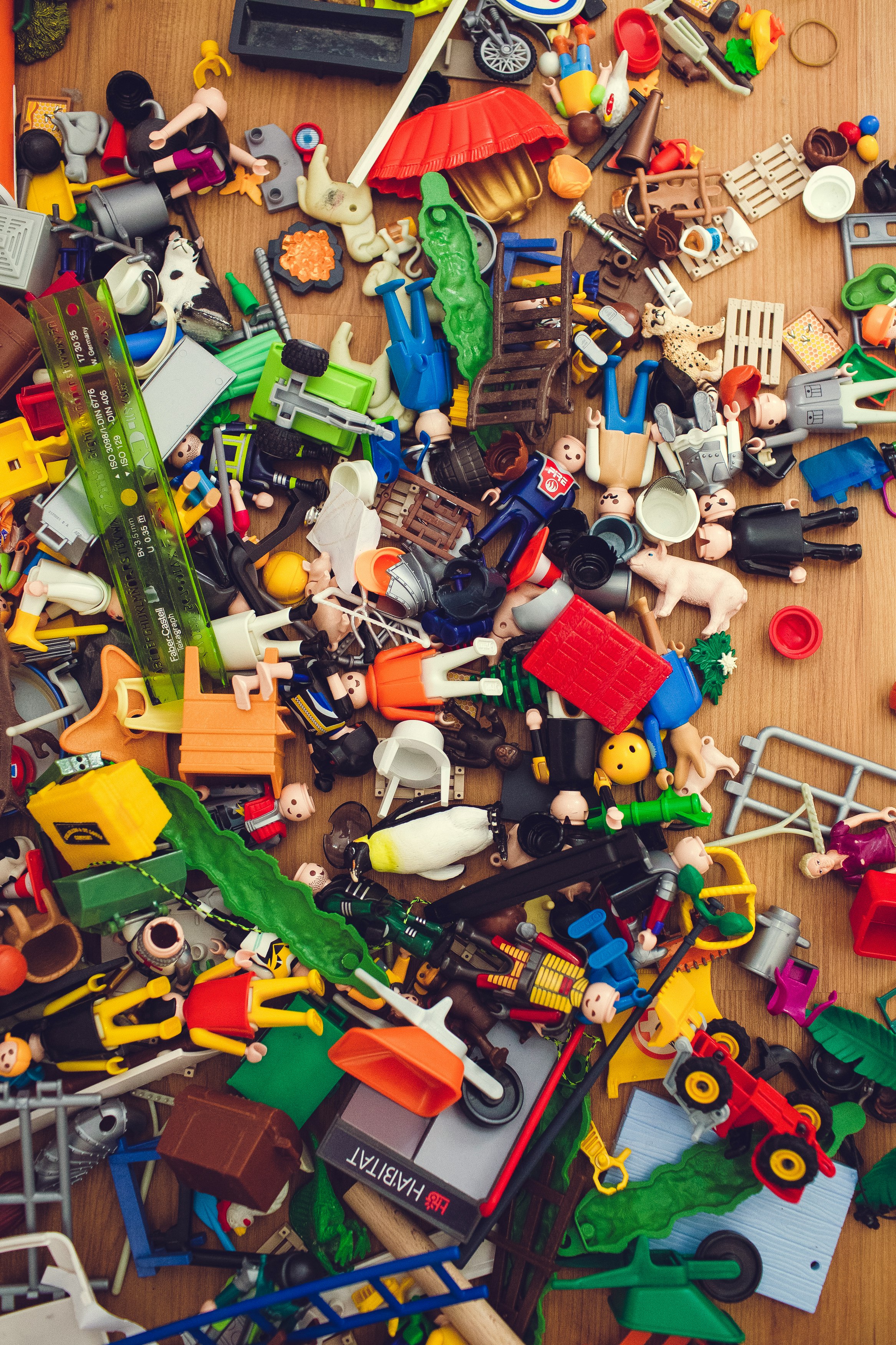 lego blocks on brown wooden table